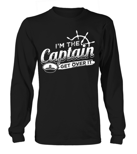 Funny Sail Sailing Sailor Shirt The Captain 2 Women's Long Sleeve