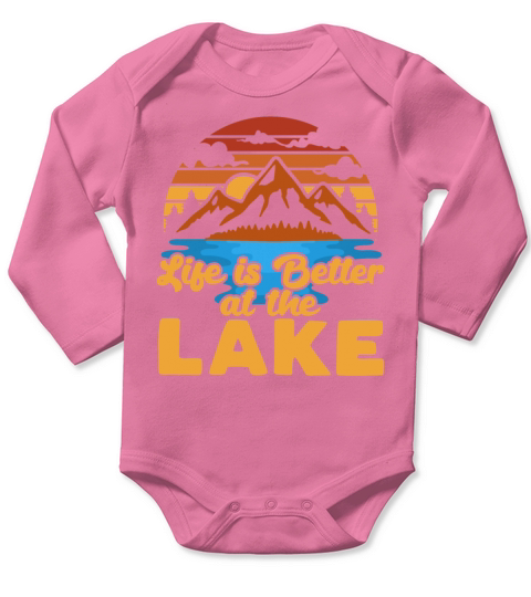 Lake Long Sleeve Baby One-Piece