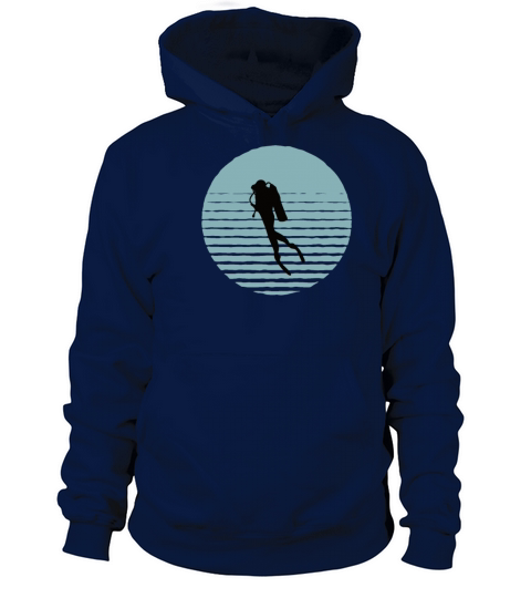 Divers Vintage, diving sea ocean boat diver Women's Hoodie