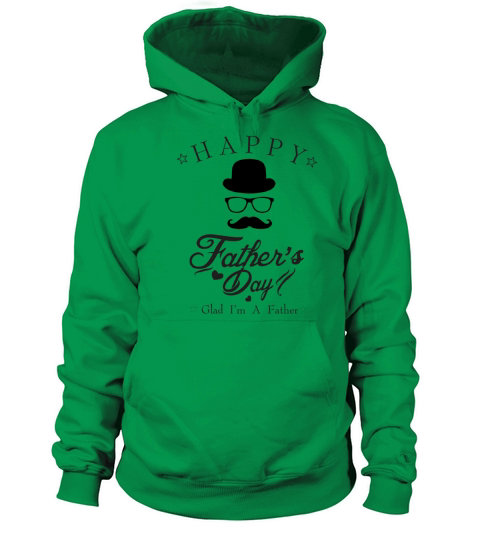 Happy Fathers Day Glad I Am A Father Women's Hoodie