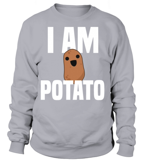 I Am Potato Food Joke Women's Sweatshirt