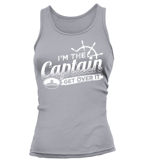 Funny Sail Sailing Sailor Shirt The Captain 2 Women's Tank Top