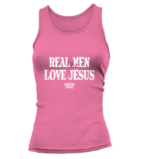 Real men love jesus christian strong t-shirts - Mens Premium T-Shirt Tank top Woman