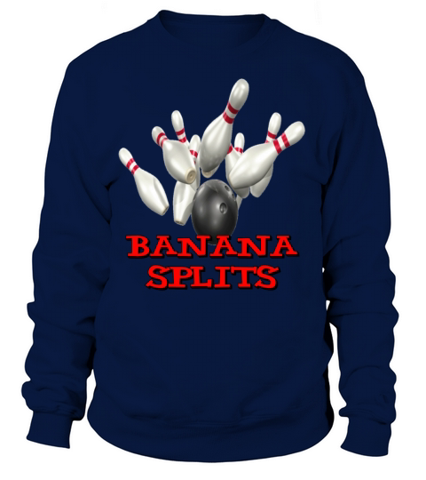 Bowling Team Banana Splits Women's Sweatshirt