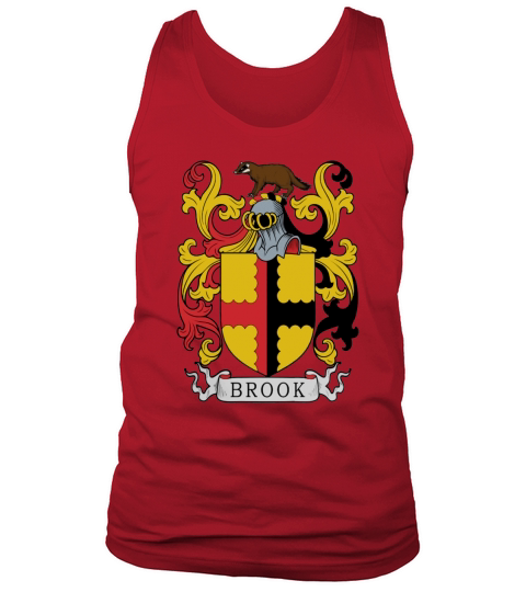 Brook Family Crest (Norton Priory) British Family Crests II Tank Top Unisex