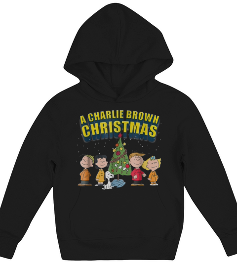 Peanuts Charlie Brown Christmas Special Kids Hoodie