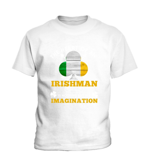 ST PATRICKS DAY THE HEART OF AN IRISHMAN Kids T-Shirt