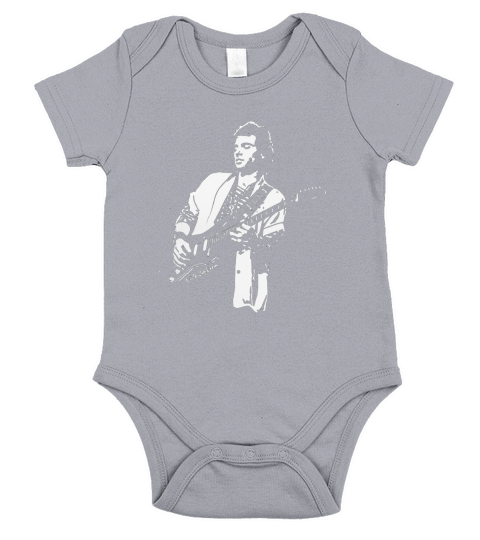 Retro Graphic Nils Lofgren Art Short Sleeve Baby One-Piece