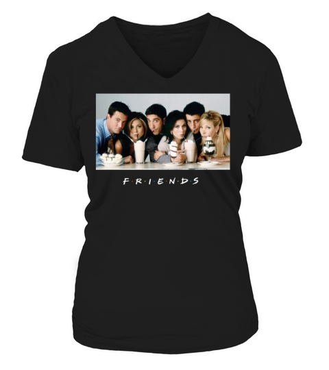 Friends Milkshake Women's V-Neck T-shirt