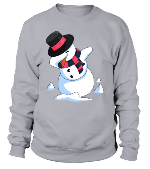 Dabbing Snowman Women's Sweatshirt