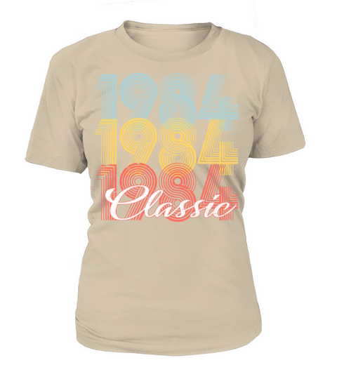 Classic Vintage 37th birthday Shirt Born In 1984 Women's T-Shirt