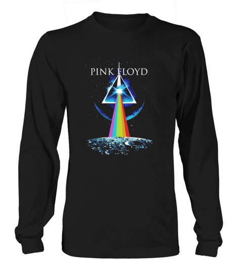Pink Floyd Dark Side of the Moon Licensed T Shirt Long sleeved Unisex