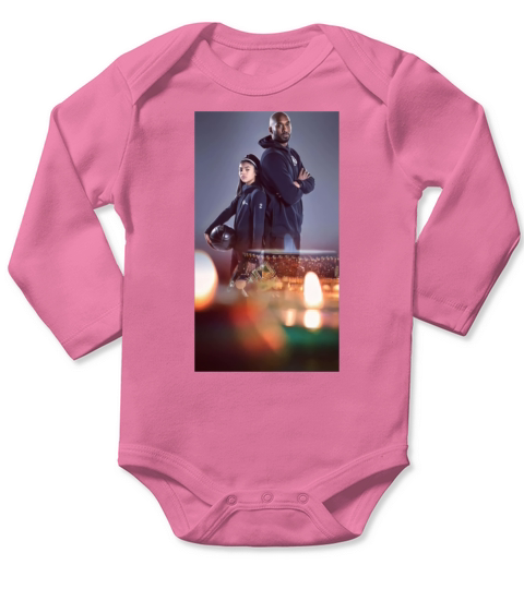Kobe and Gianna Bryant Forever Shirt Long Sleeve Baby One-Piece