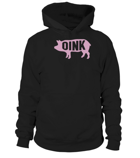 Pig Oink Funny Women's Hoodie
