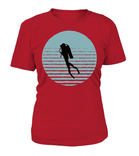 Divers Vintage, diving sea ocean boat diver Women's T-Shirt