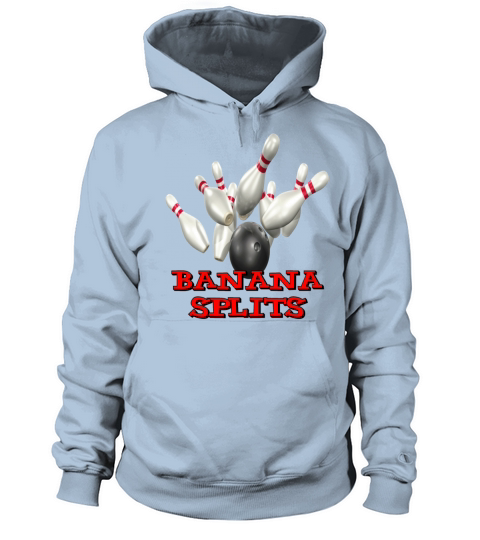 Bowling Team Banana Splits Men's Hoodie