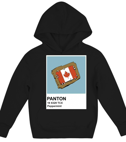 Canada Flag Instax Kids Hoodie