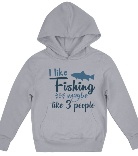 Fishing on fishing boat as fisherman Kids Hoodie