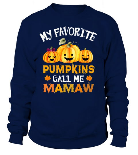 My Favorite Pumpkins Call Me Nonna Funny Halloween Women's Sweatshirt