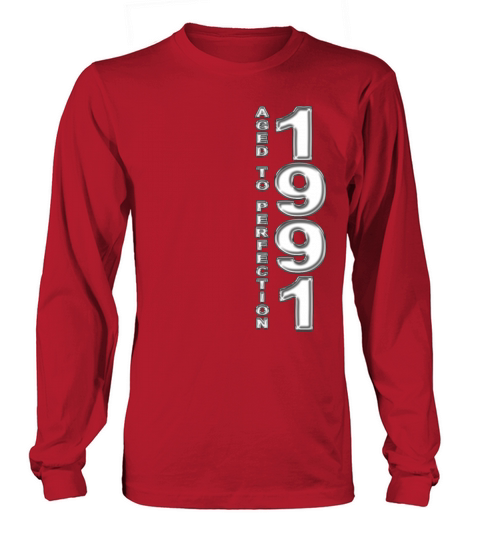 Born 1991 - Birthday Vintage 1991 Women's Long Sleeve