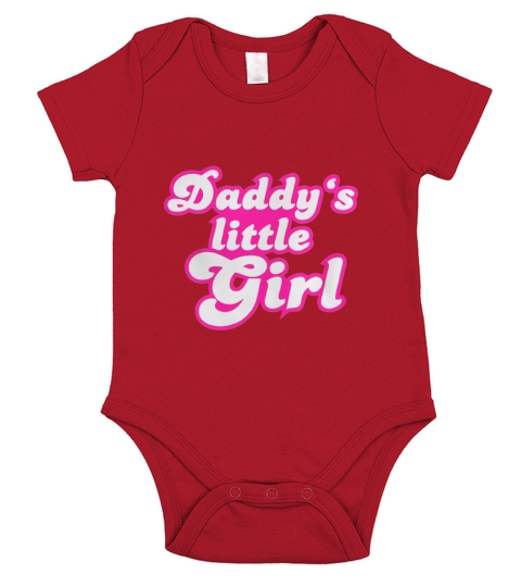 Daddy s little girl shirt Short Sleeve Baby One-Piece