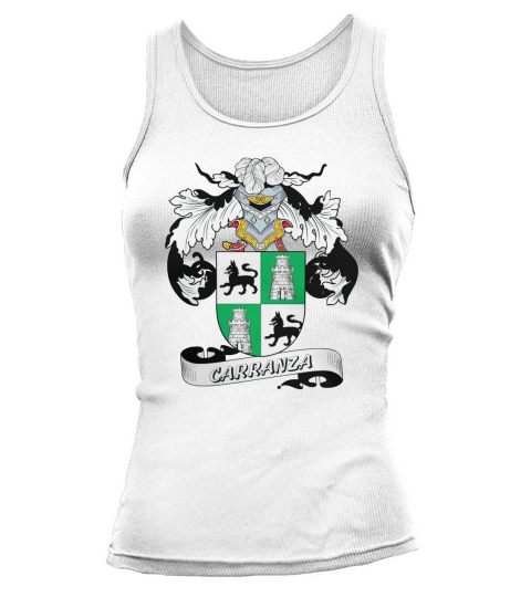 Carranza Family Crest Spanish Family Crests Tank top Woman