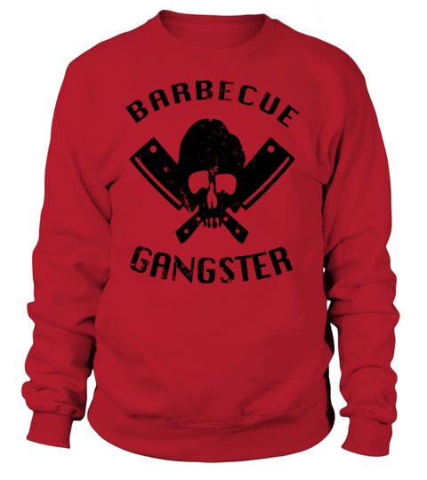 BBQ Gangster Skull - BBQ Grill Koch Women's Sweatshirt