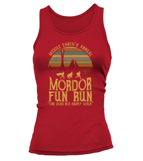 Mordor Fun Run Tank top Woman