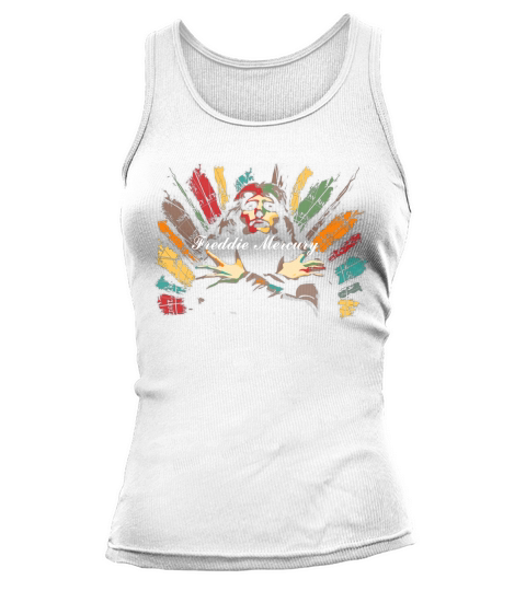 Rock Band Queen Freddie Mercury Tank top Woman