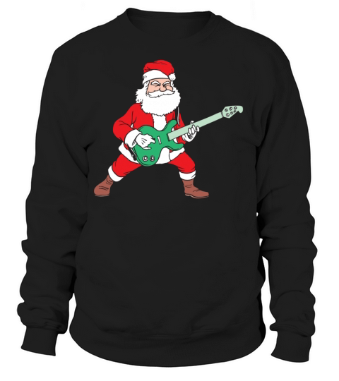 Rock and Roll Santa Women's Sweatshirt