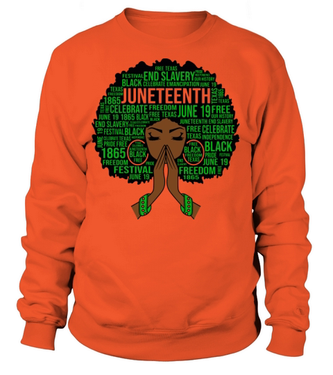 Juneteenth Black Queen Women Melanin Girl Magic Women's Sweatshirt