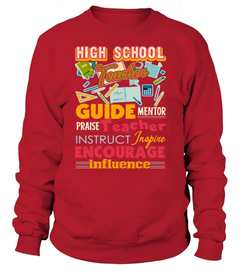Awesome High School Teacher Shirt Women's Sweatshirt