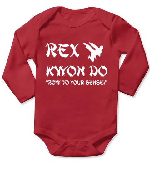 Rex Kwon Do Long Sleeve Baby One-Piece