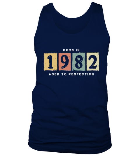 1982 Birthday vintage Gift Idea Men's Tank Top
