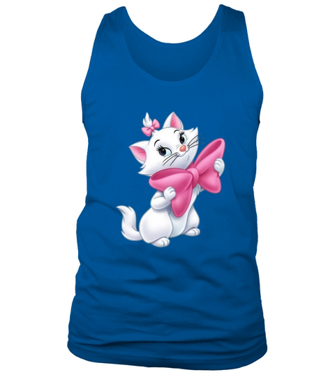 Marie Cat Cartoon Aristocats Kitty Girls Plush Tank Top Unisex