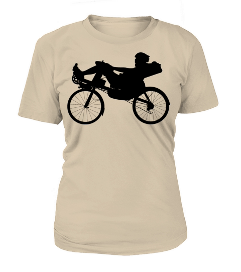 Recumbent Bicycle Bike Cyclist Cycle Biking Women's T-Shirt