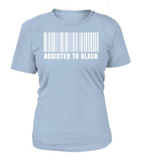 Funny Stylish Fashion Addiction Barcode Joke Women's T-Shirt