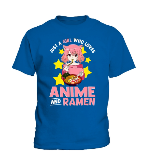 just a girl who loves anime Kids T-Shirt