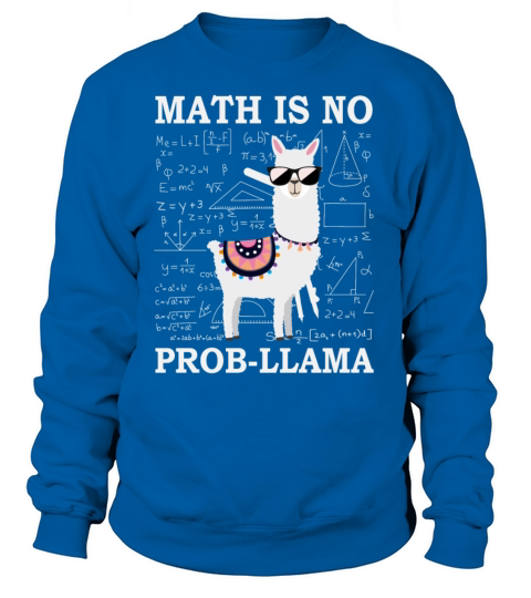 funny No Prob Llama Women's Sweatshirt