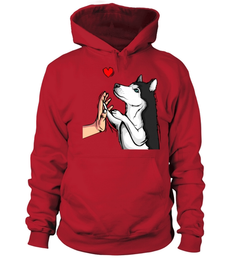 Husky love dogs mistress owner Women's Hoodie