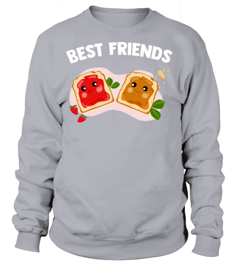 Peanut Butter Jelly Sandwich Matching BFF Women's Sweatshirt