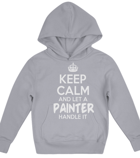 Painter Keep Calm Painter - TeeForPainter Kids Hoodie