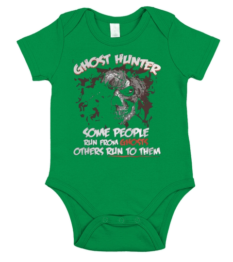 Ghost Hunter Short Sleeve Baby One-Piece