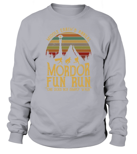 Mordor Fun Run Sweatshirt Unisex