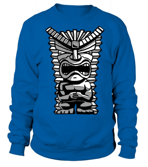Grumpy Tiki Man Women's Sweatshirt