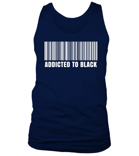 Funny Stylish Fashion Addiction Barcode Joke Men's Tank Top