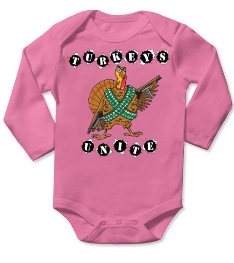 Thanksgiving Long Sleeve Baby One-Piece