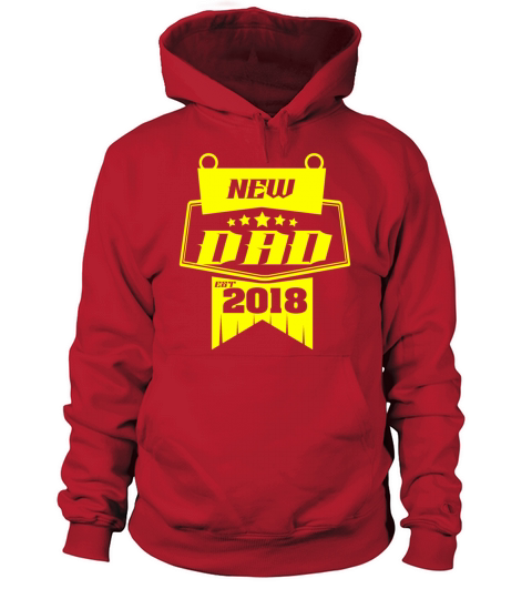GIFT - NEW DAD EST 2018 Women's Hoodie