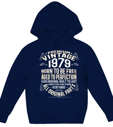 PREMIUM VINTAGE 1979 Kids Hoodie