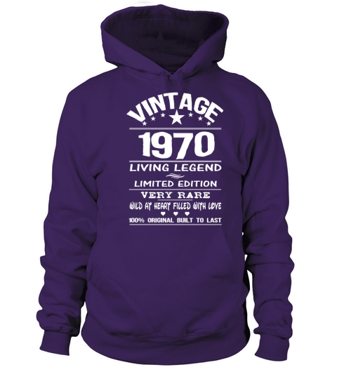 VINTAGE 1970 Men's Hoodie